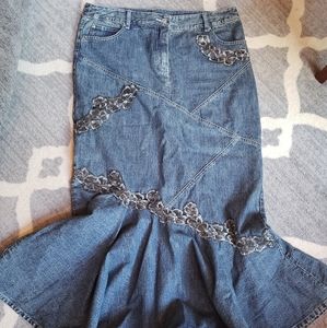Jean Skirt